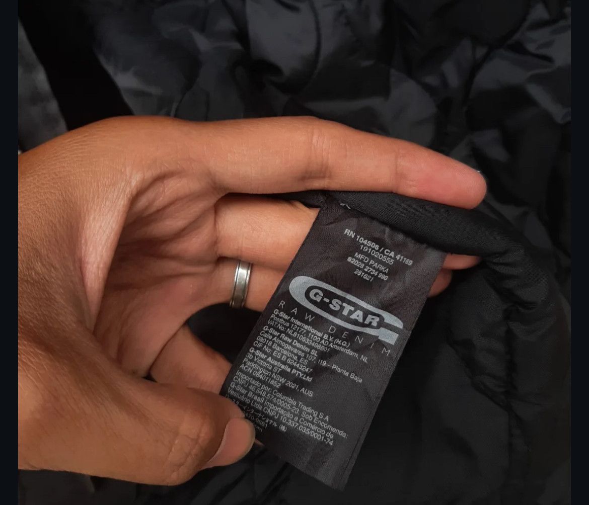 G-Star 2000s Gstar Raw MDF Hodded Jacket Size US L / EU 52-54 / 3 - 11 Thumbnail