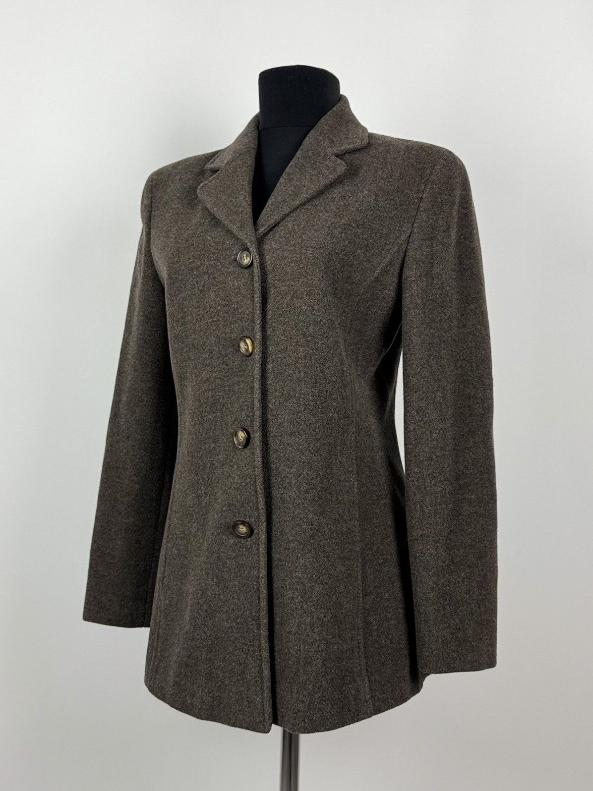 Armani Vintage Armani Jeans Wool Women’s Coat Jacket Size M / US 6-8 / IT 42-44 - 1 Thumbnail