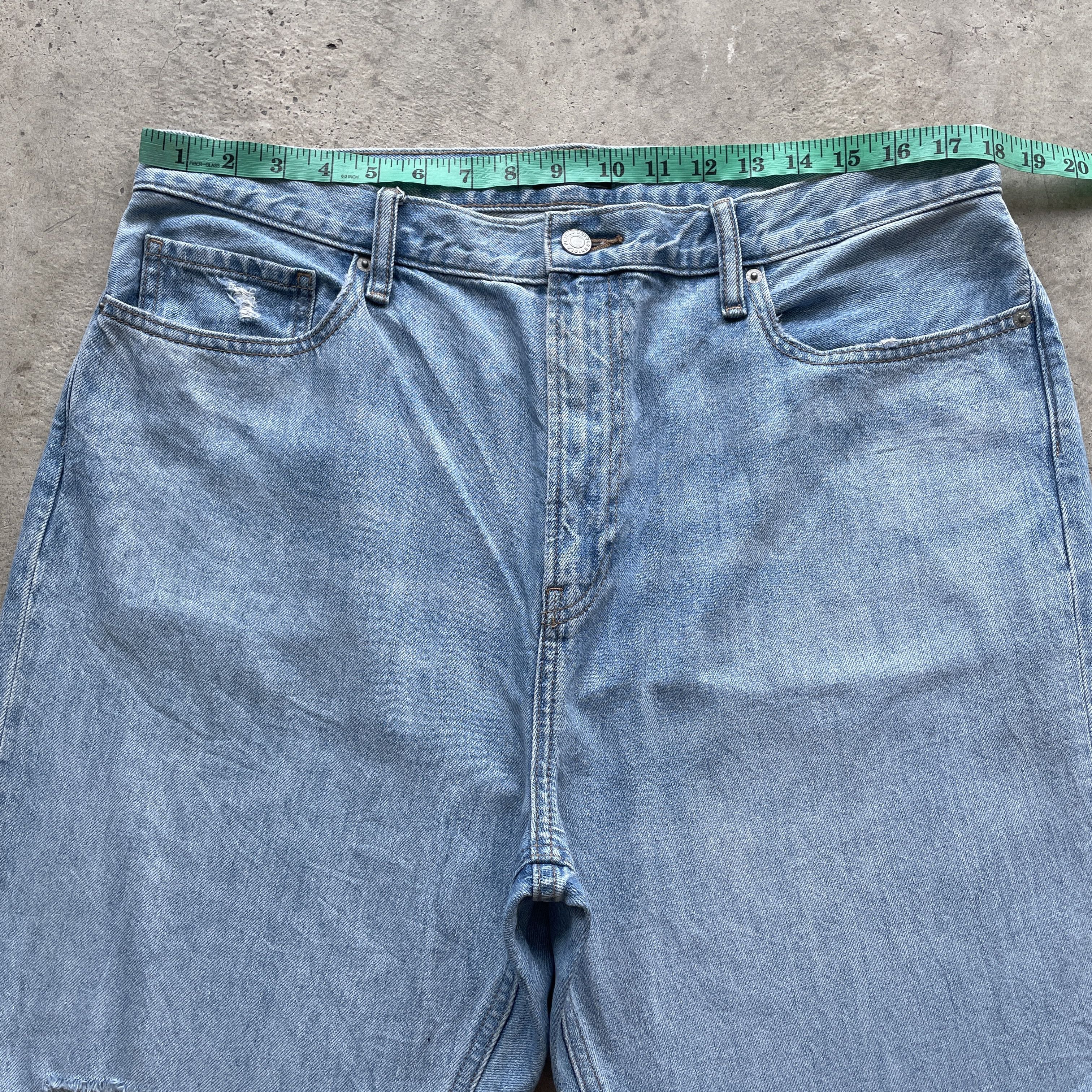 Japanese Brand W36x31 VINTAGE JAPANESE DISTRESSED FADED RIPPED JEANS PANTS Size US 36 / EU 52 - 5 Thumbnail