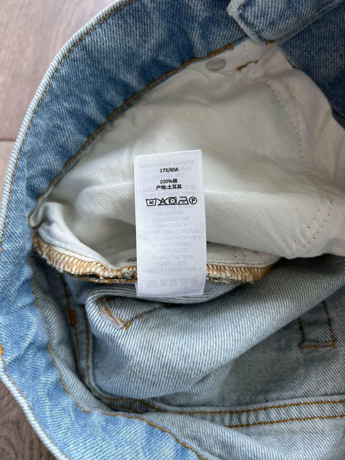 Stussy Stussy New Classic Denim Jean Light Blue 32 Size US 32 / EU 48 - 8 Thumbnail