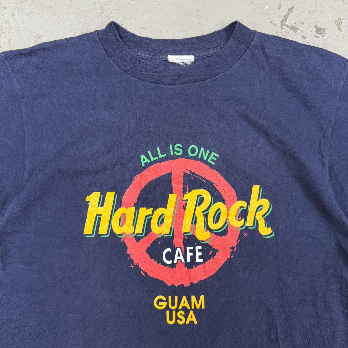 Hard Rock Cafe × Vintage Vintage Hard Rock Cafe Guam Peace Sign Size US L / EU 52-54 / 3 - 2 Thumbnail