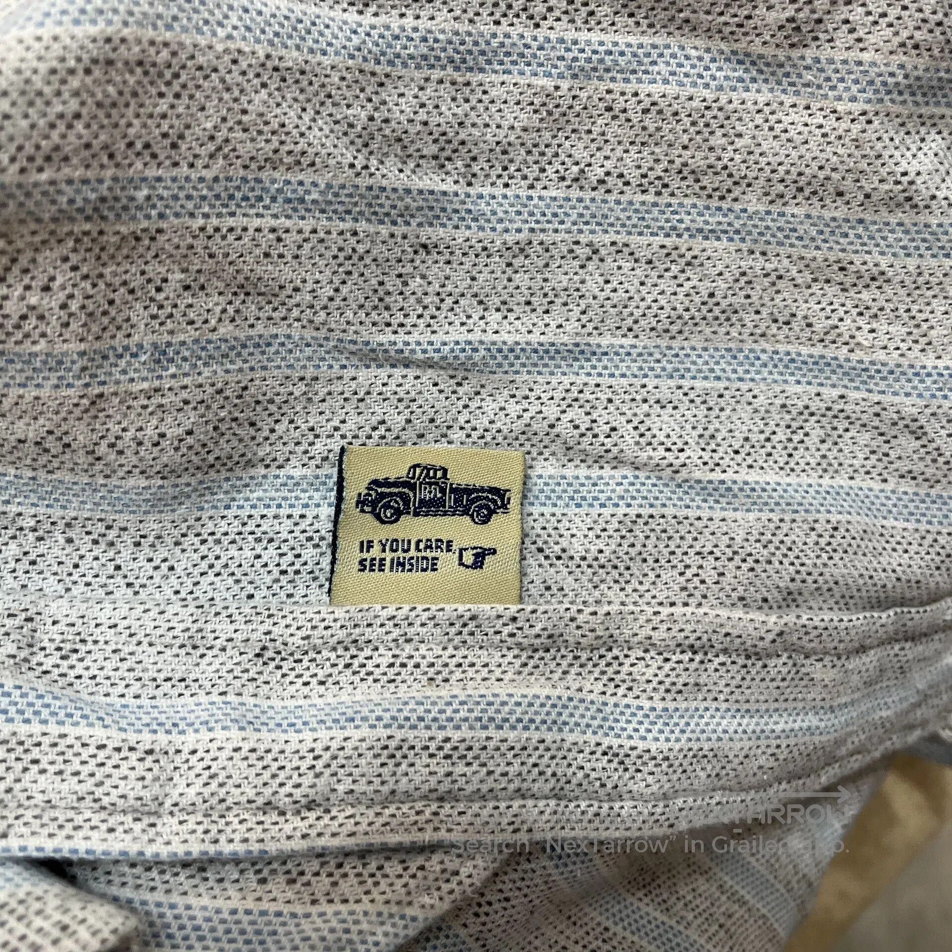 RRL Ralph Lauren RRL Vintage Striped Shirt. Size US M / EU 48-50 / 2 - 4 Thumbnail