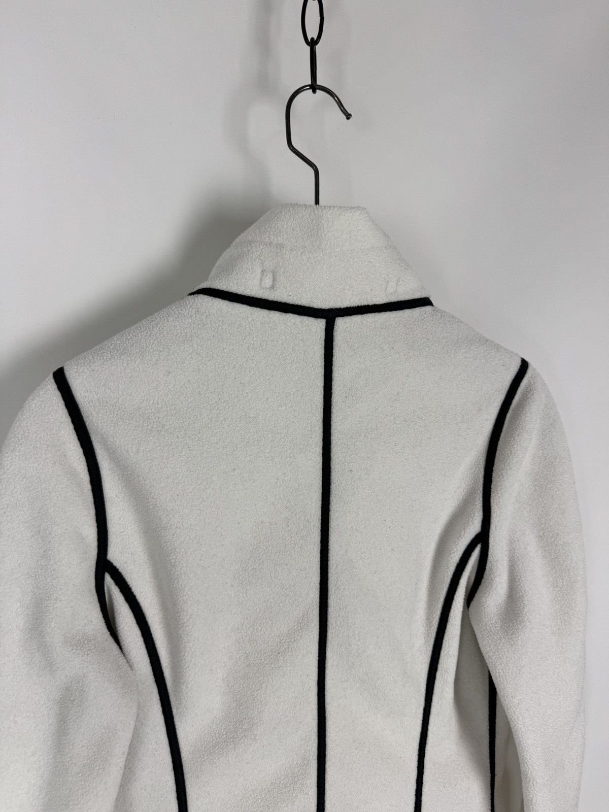 Frauenschuh Frauenschuh White Full Zip Fleece Pullover Size M / US 6-8 / IT 42-44 - 9 Thumbnail