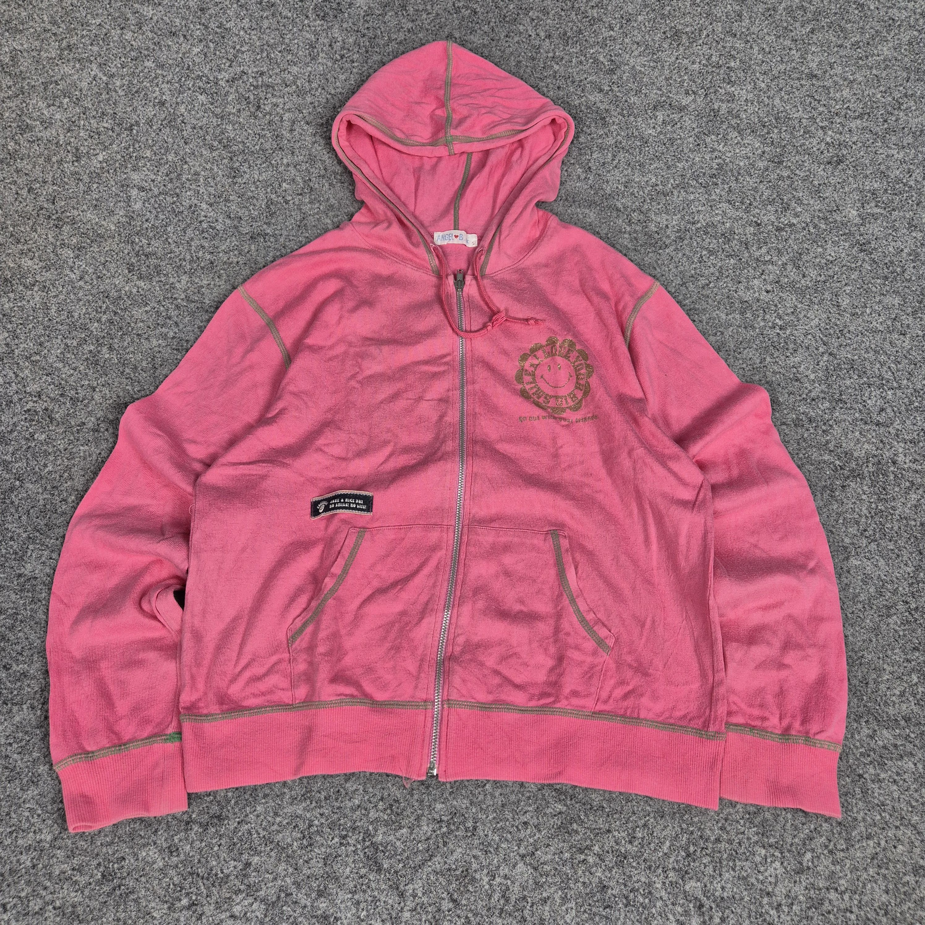 Angel blue zip hoodie not hysteric glamour