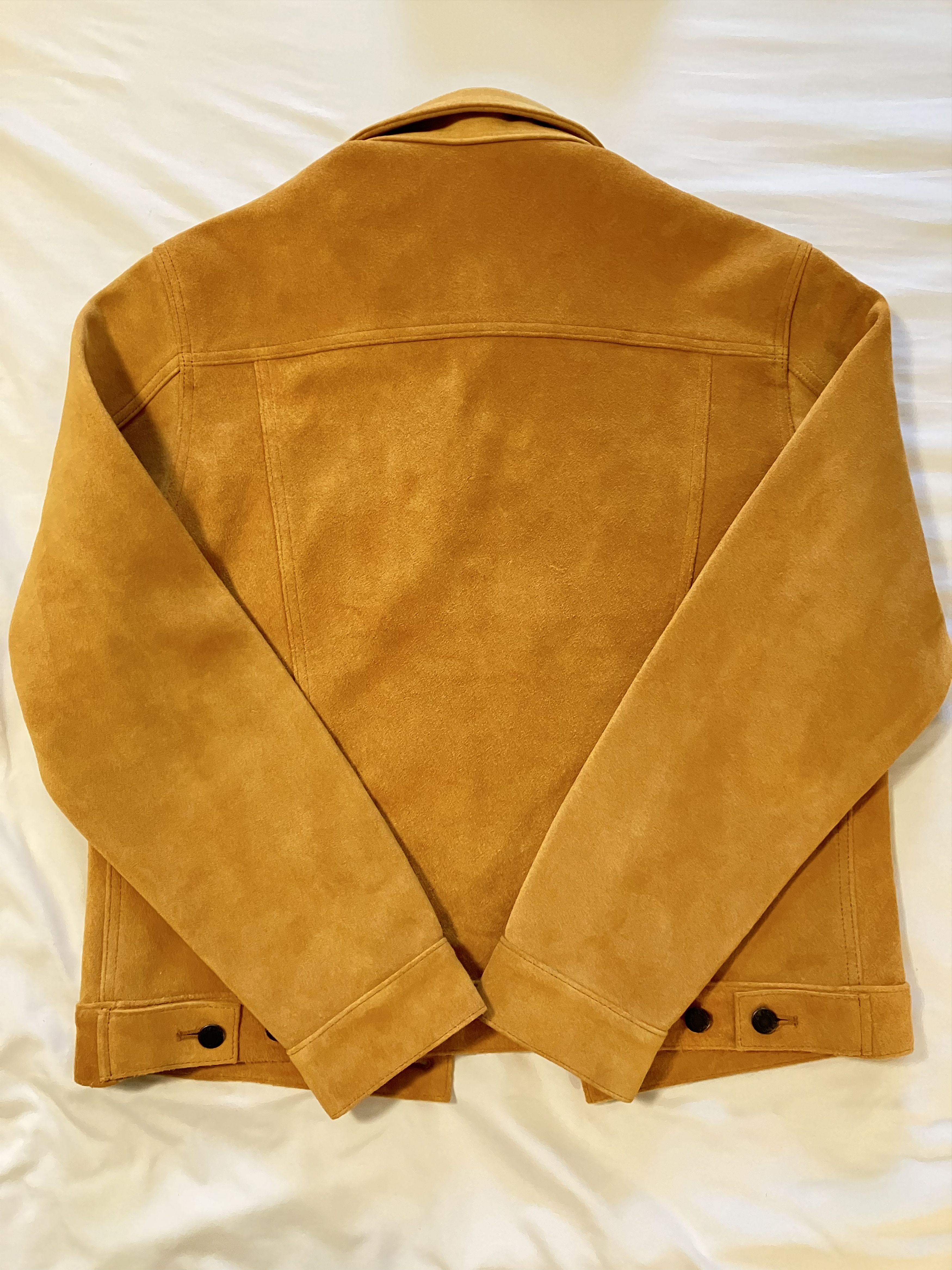 DOUBLE HELIX The Boxer Suede Horsehide Jacket sz 40 Size US M / EU 48-50 / 2 - 2 Thumbnail