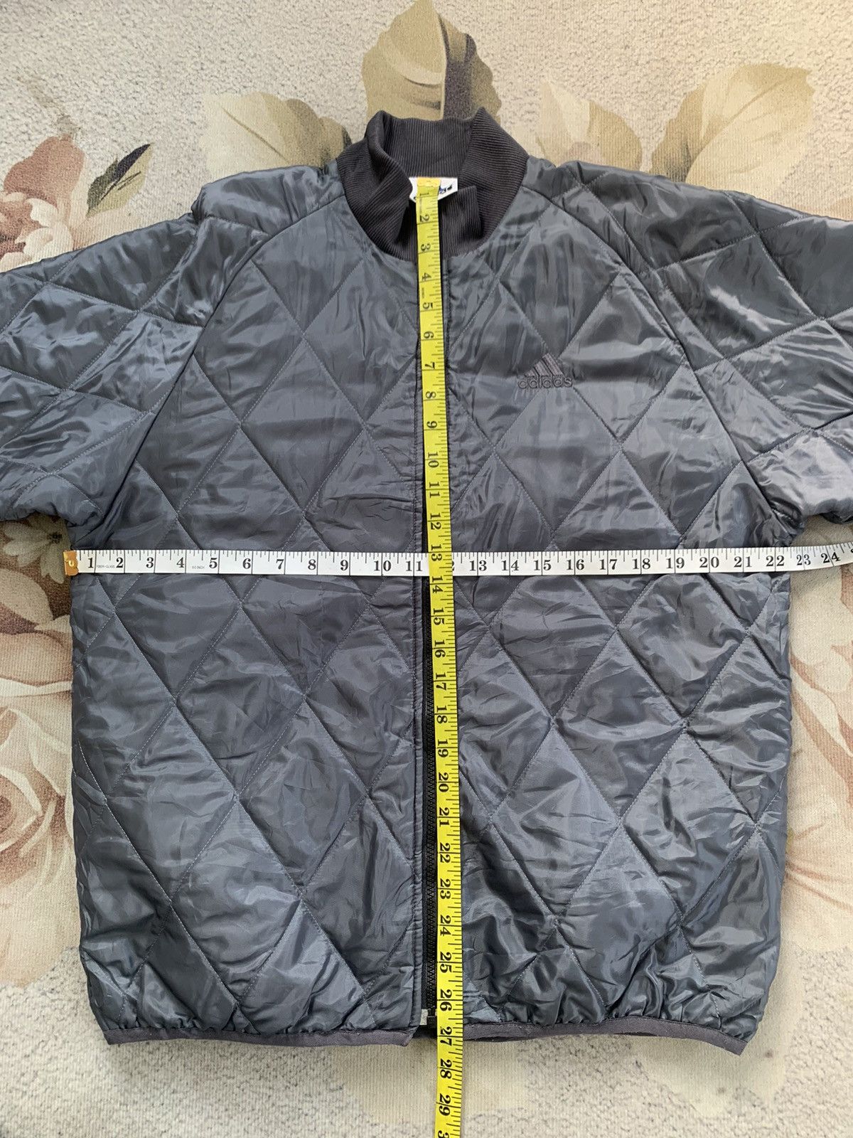 Adidas × Vintage Vtg Adidas Quilted Jacket Size US M / EU 48-50 / 2 - 10 Thumbnail