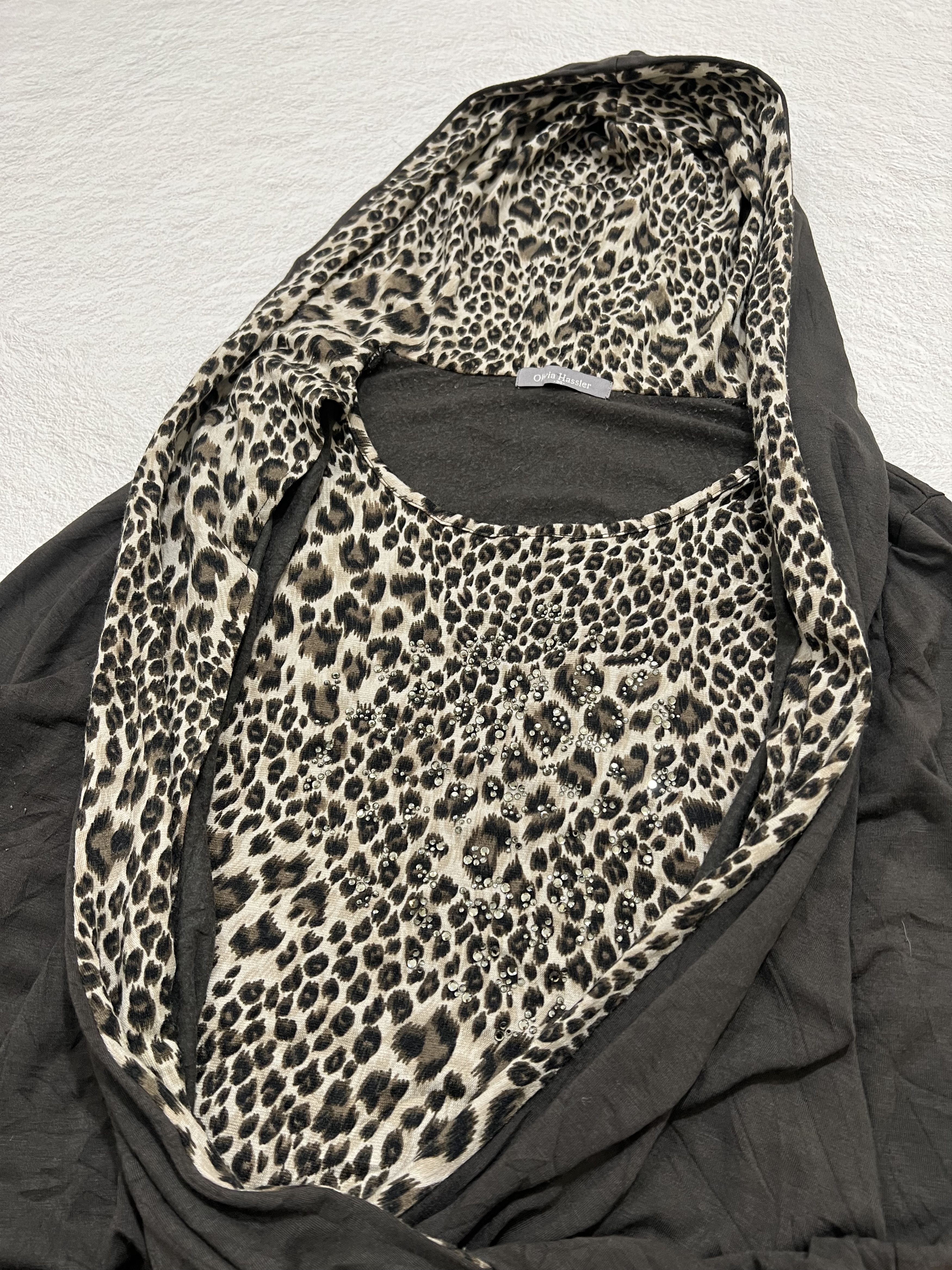 Hysteric Glamour × Undercover 2000s Archival Y's Cdg Asymmetric Leopard Studded y2k Lgb Size US S / EU 44-46 / 1 - 4 Thumbnail