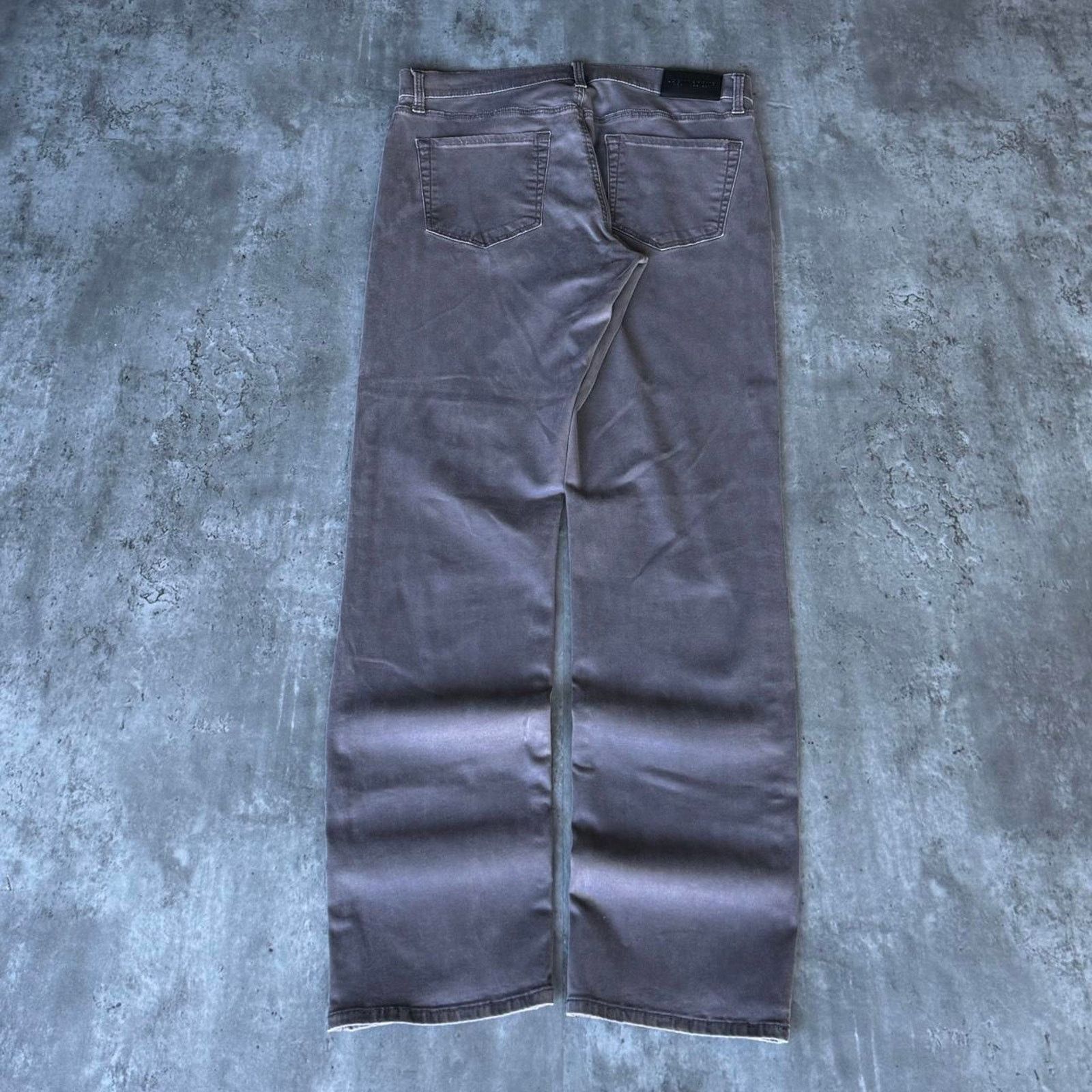 Japanese Brand × Lucky Brand × Vintage Vintage Y2K Lucky Brand Baggy Grunge Opium Grey Casual Pants Size US 33 - 1 Thumbnail