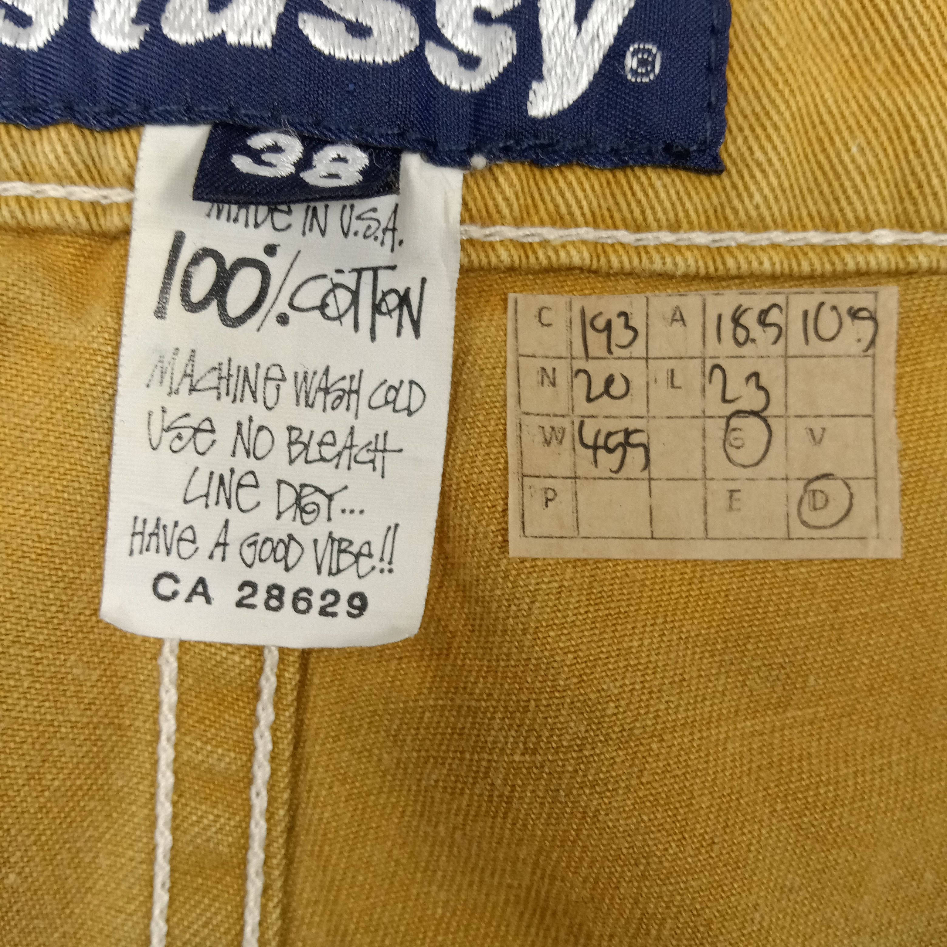 Stussy × Vintage Stussy American Street Style Jorst Short Pants Size US 37 - 10 Thumbnail