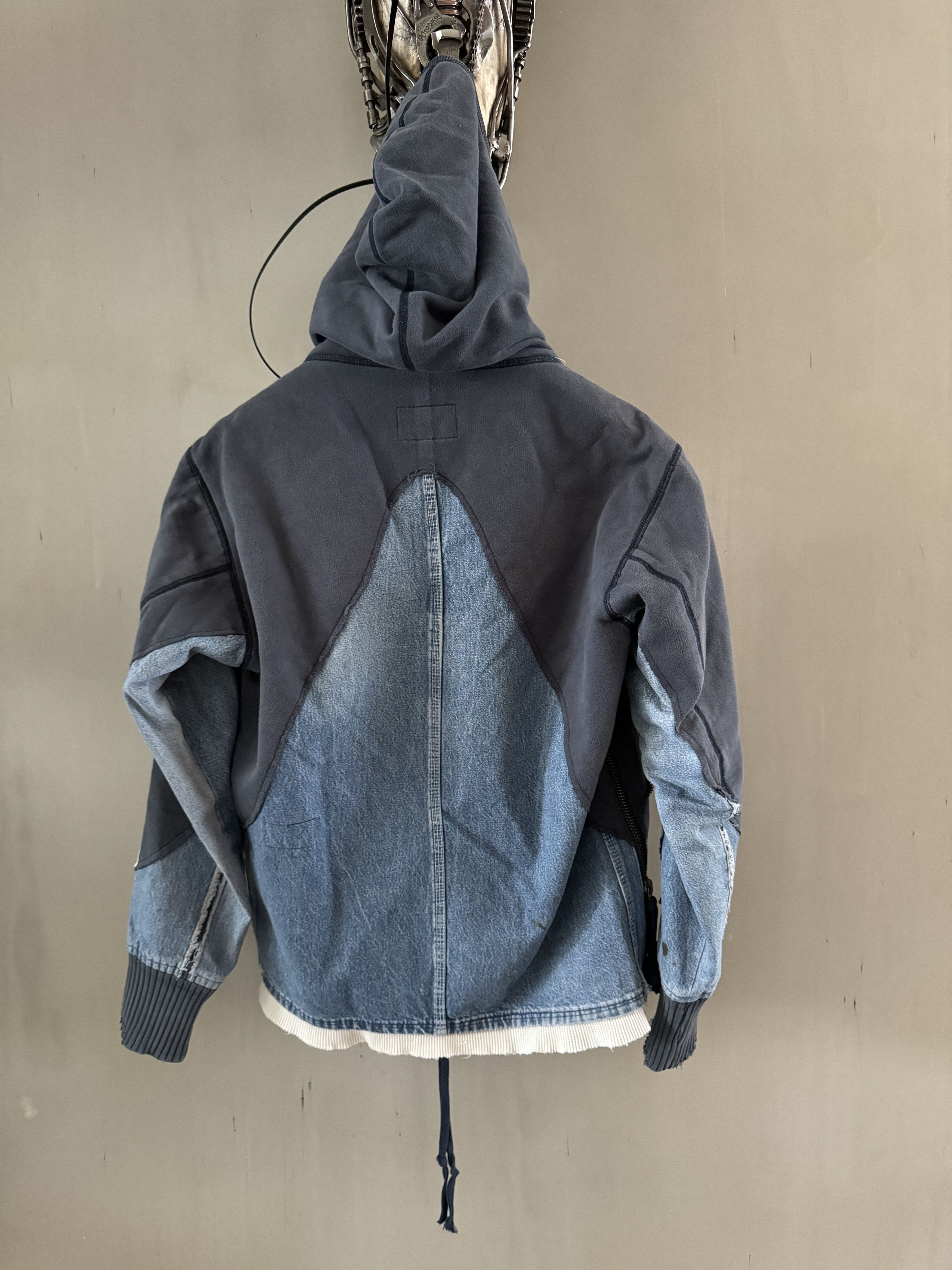 Greg Lauren FAMOUS and rare zipped Hoody as NEW** Size US L / EU 52-54 / 3 - 7 Thumbnail