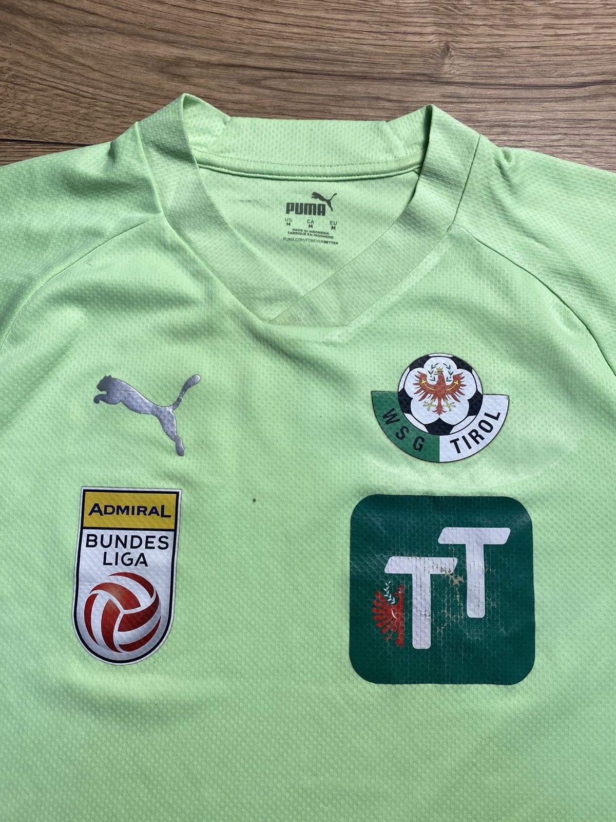 Puma Puma WSG Tirol Wattens Training Football Shirt Jersey Size M Size US M / EU 48-50 / 2 - 5 Thumbnail