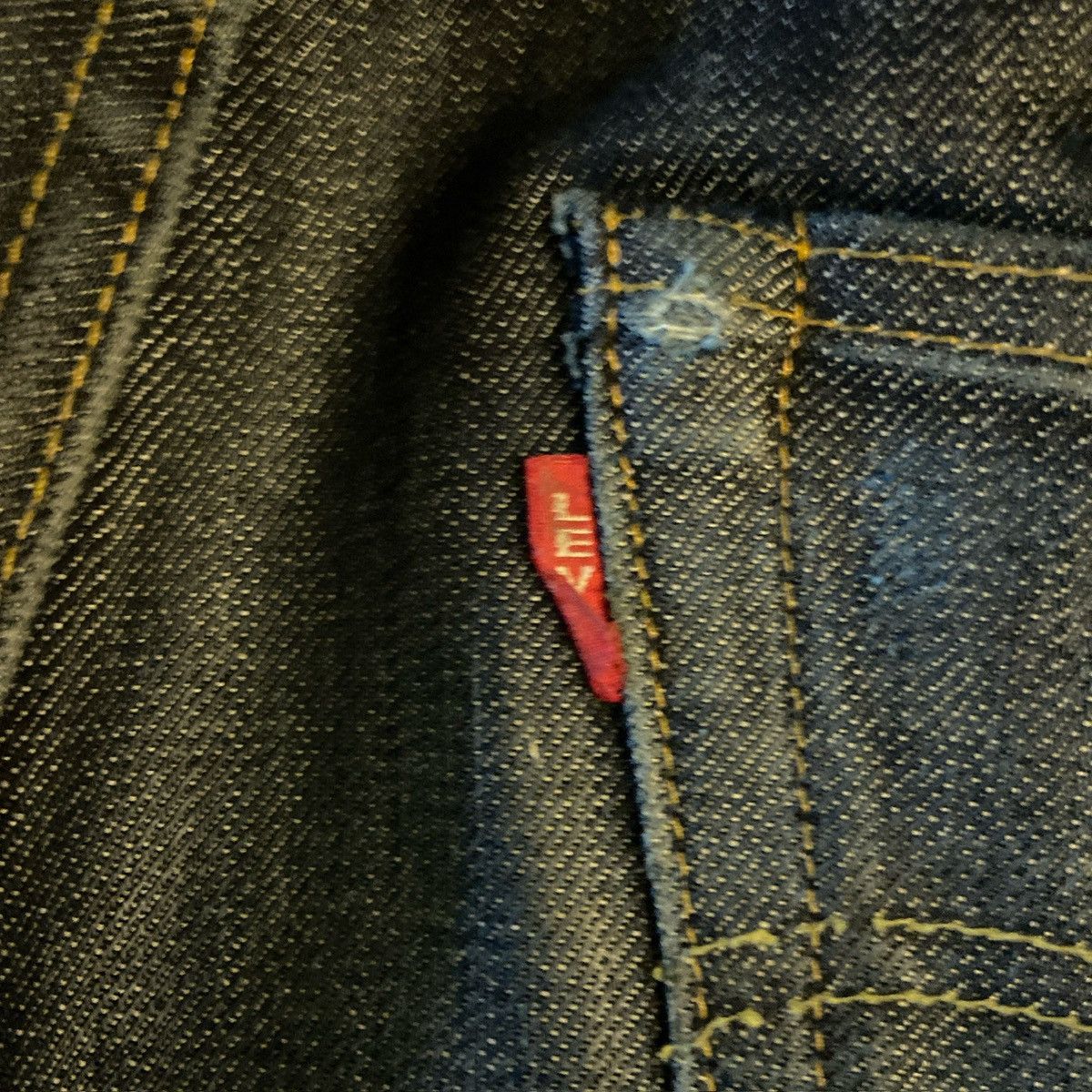 Levi's Big E Selvedge Red Line Levis 501 Jeans Size US 30 / EU 46 - 5 Thumbnail