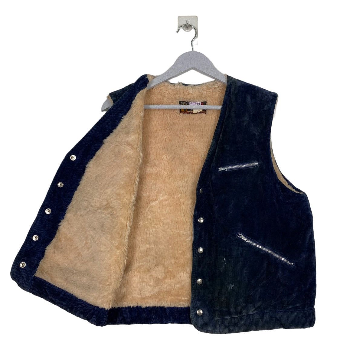 Japanese Brand Shahaiguan Japanase Sherpa Lining Vest Size US M / EU 48-50 / 2 - 6 Thumbnail