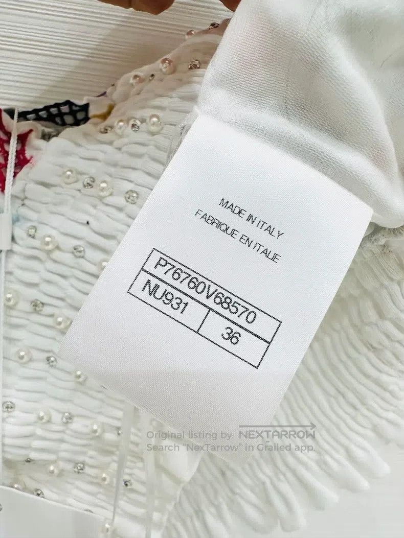Chanel Chanel 24p flower full logo vest Size XS / US 0-2 / IT 36-38 - 5 Thumbnail