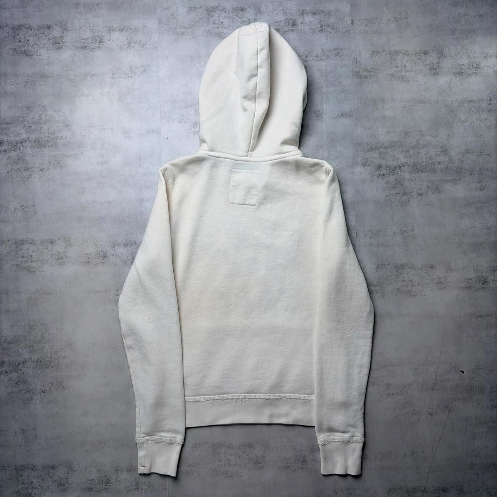 Aeropostale Y2K White Aeropostale Grunge Skater Thermal Hoodie Size S / US 4 / IT 40 - 8 Thumbnail
