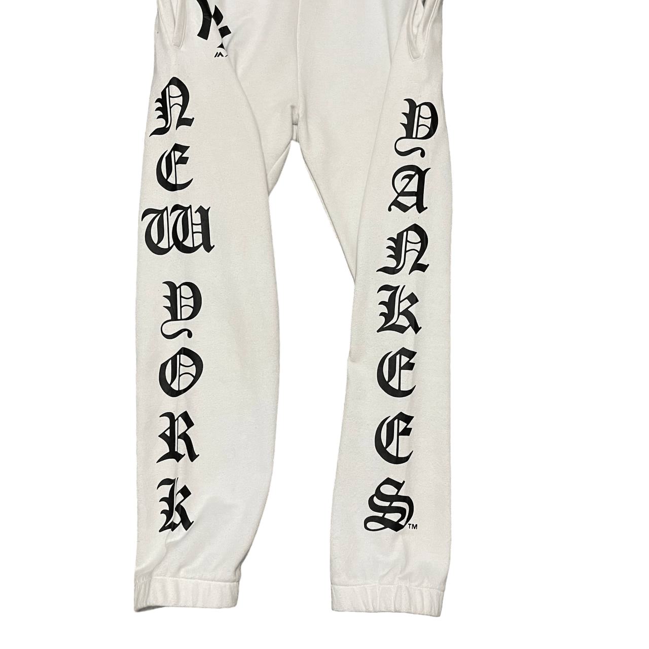 Majestic Vintage MLB New York Yankees Chrome Hearts Fonts Style Size US 28 / EU 44 - 5 Thumbnail