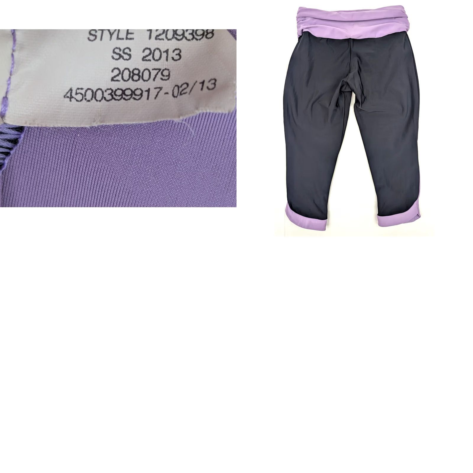 Under Armour Under Armour HeatGear Leggings Women S Petite Black Compression Woven Bow Waist Size 28" / US 6 / IT 42 - 8 Thumbnail