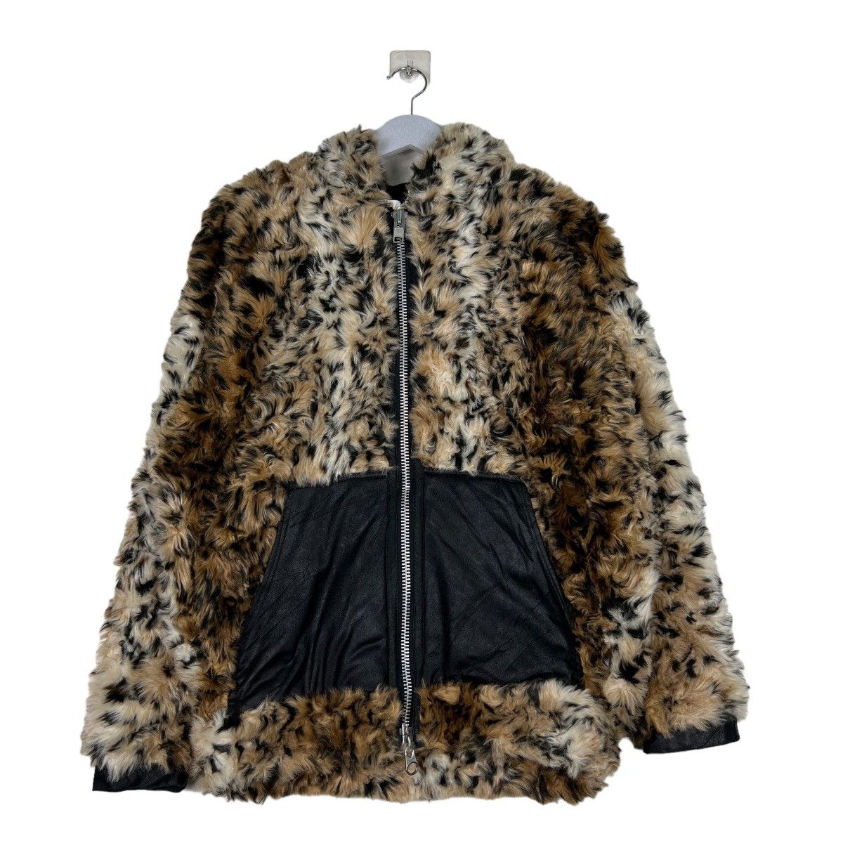 Japanese Brand 🔥 MURUA FAUX FUR LEOPARD JACKET Size US S / EU 44-46 / 1 - 1 Thumbnail