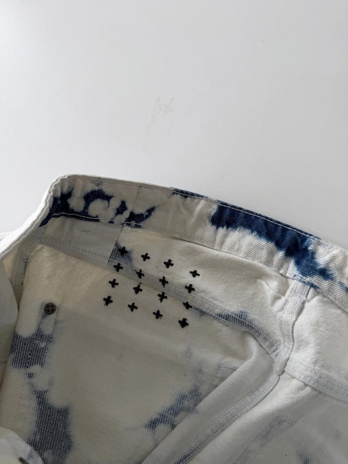 Ksubi new Ksubi mens denim shorts wolf short white blue 32 Size US 32 / EU 48 - 8 Thumbnail