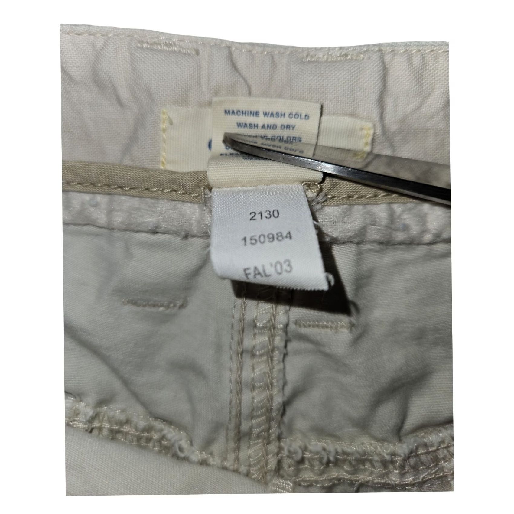 Old Navy VINTAGE Old Navy Pencil Skirt Women Size 6 Ivory Mid Rise Knee Length Casual Workwear Preppy Mens? Girls? Size 28" / US 6 / IT 42 - 3 Thumbnail