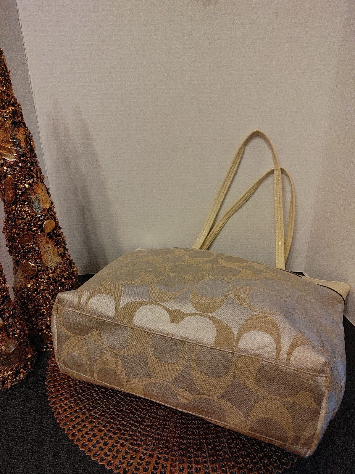 Coach Coach Signature Laura Tote F18335 Size ONE SIZE - 8 Thumbnail