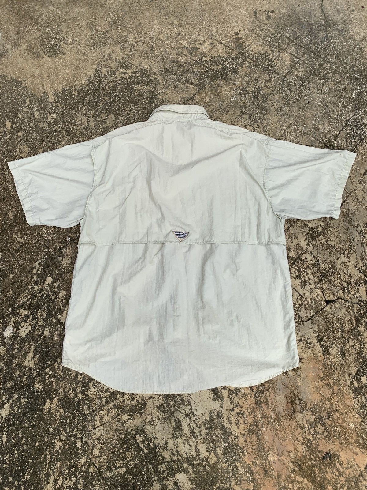 Columbia 2000s Columbia USA PFG Fishing Nylon Vent Shirt Size US L / EU 52-54 / 3 - 2 Thumbnail