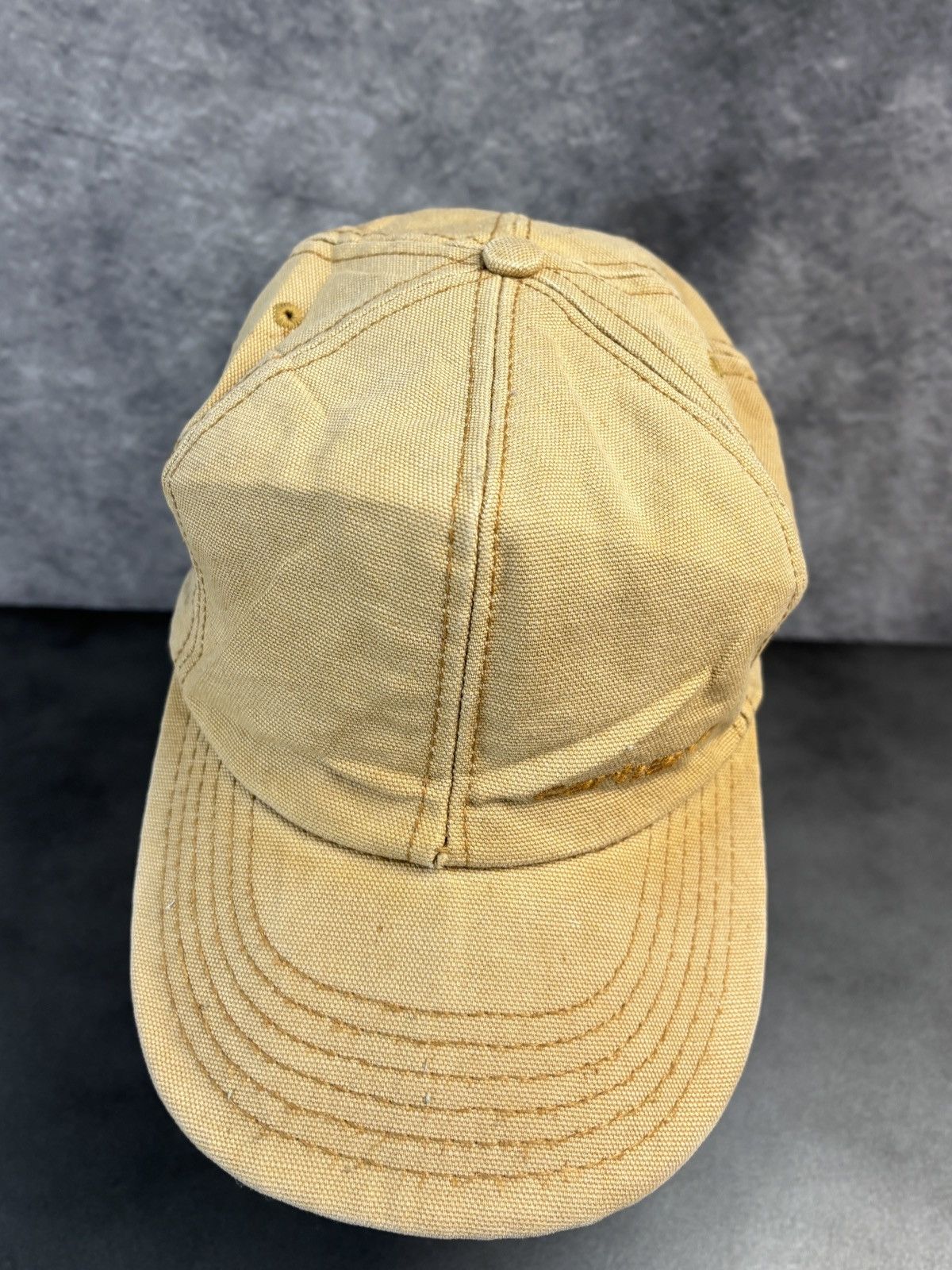 Carhartt × Vintage Vintage Carhartt Hat Duck Canvas Snapback Made in USA Cap 90 Size ONE SIZE - 10 Thumbnail