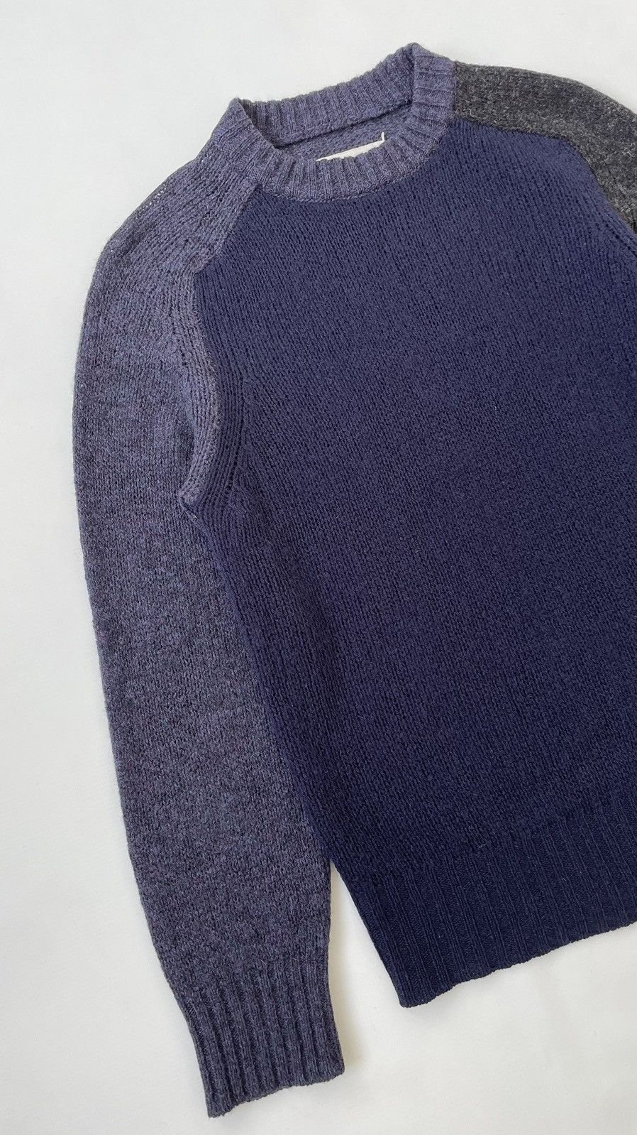 Maison Margiela A/W 05 Colour Block Wool Sweater Size US M / EU 48-50 / 2 - 3 Thumbnail