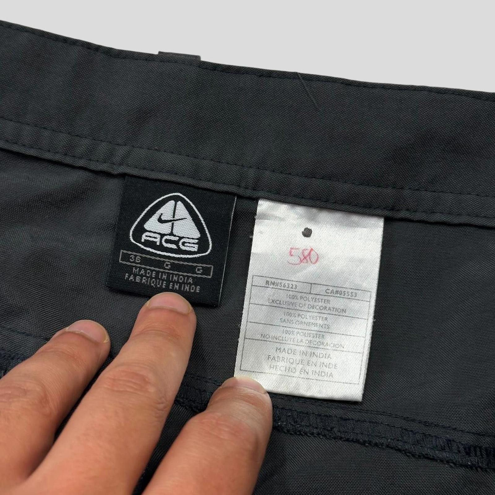 Nike ACG Nike ACG 00’s Zip-off Cargo Trousers + Shorts - 36 Size US 36 / EU 52 - 7 Thumbnail