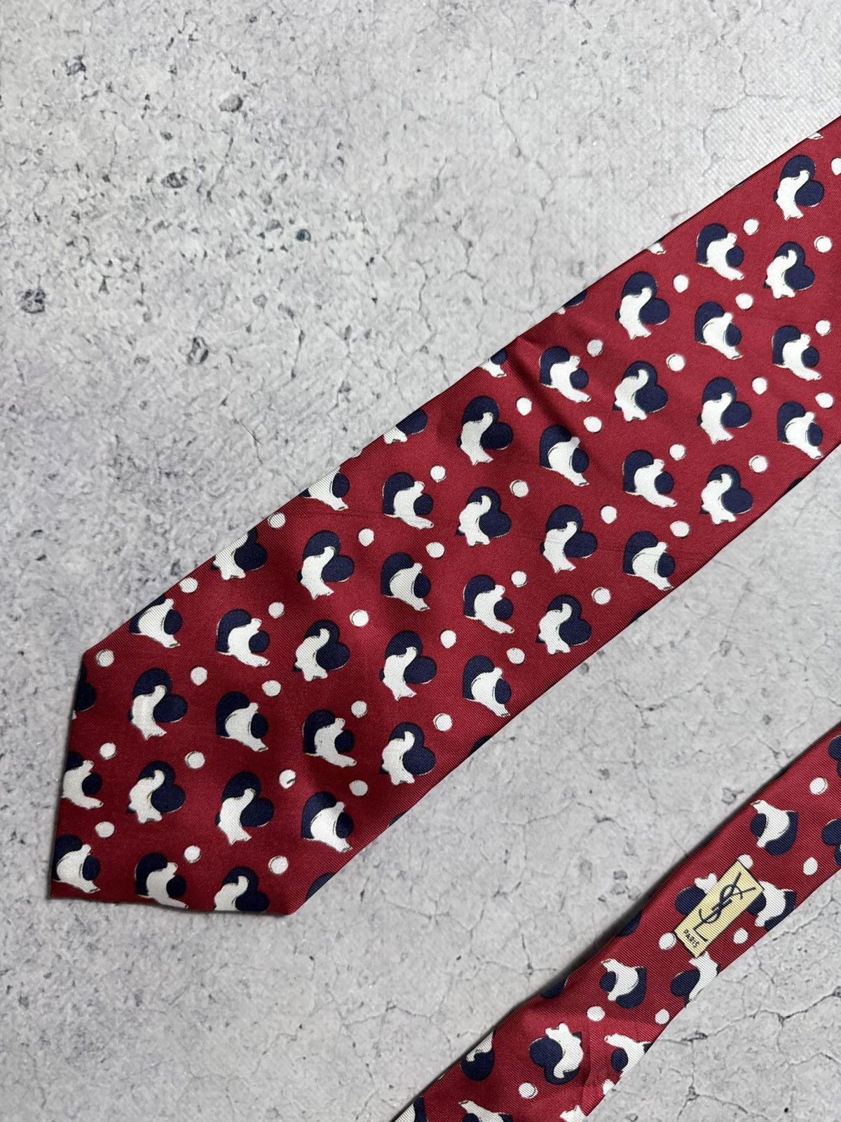 Yves Saint Laurent Yves Saint Laurent Paris YSL Silk Tie Size ONE SIZE - 4 Thumbnail