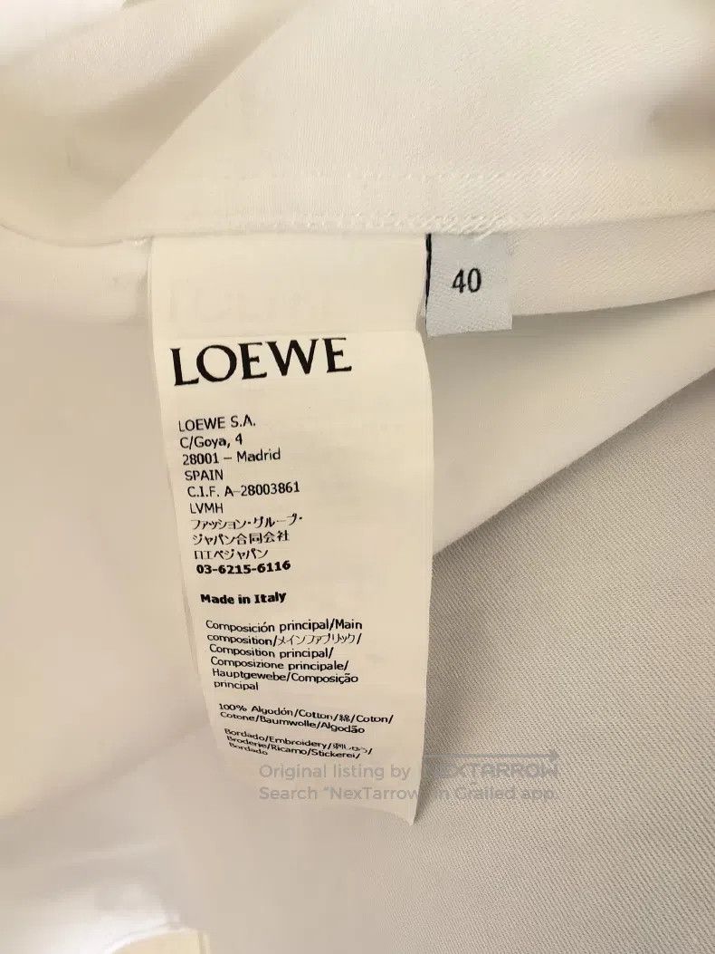 Loewe Loewe Long-sleeved shirt jacket Size S / US 4 / IT 40 - 4 Thumbnail