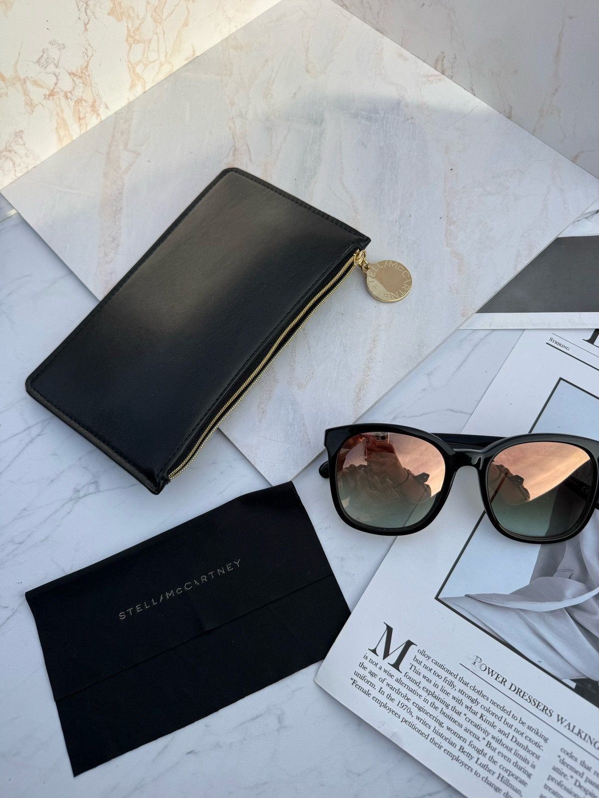 Stella McCartney Stella Mccartney sunglasses SC0096S Size ONE SIZE - 17 Thumbnail