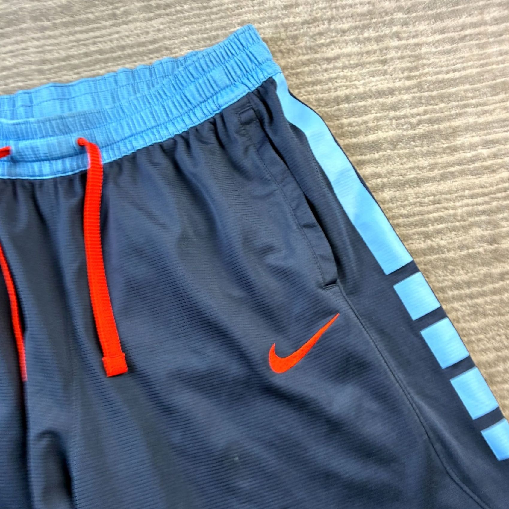 Nike Nike Dri-Fit Elite Basketball Shorts XL Blue Mens OKC Thunder Size US 32 / EU 48 - 4 Thumbnail