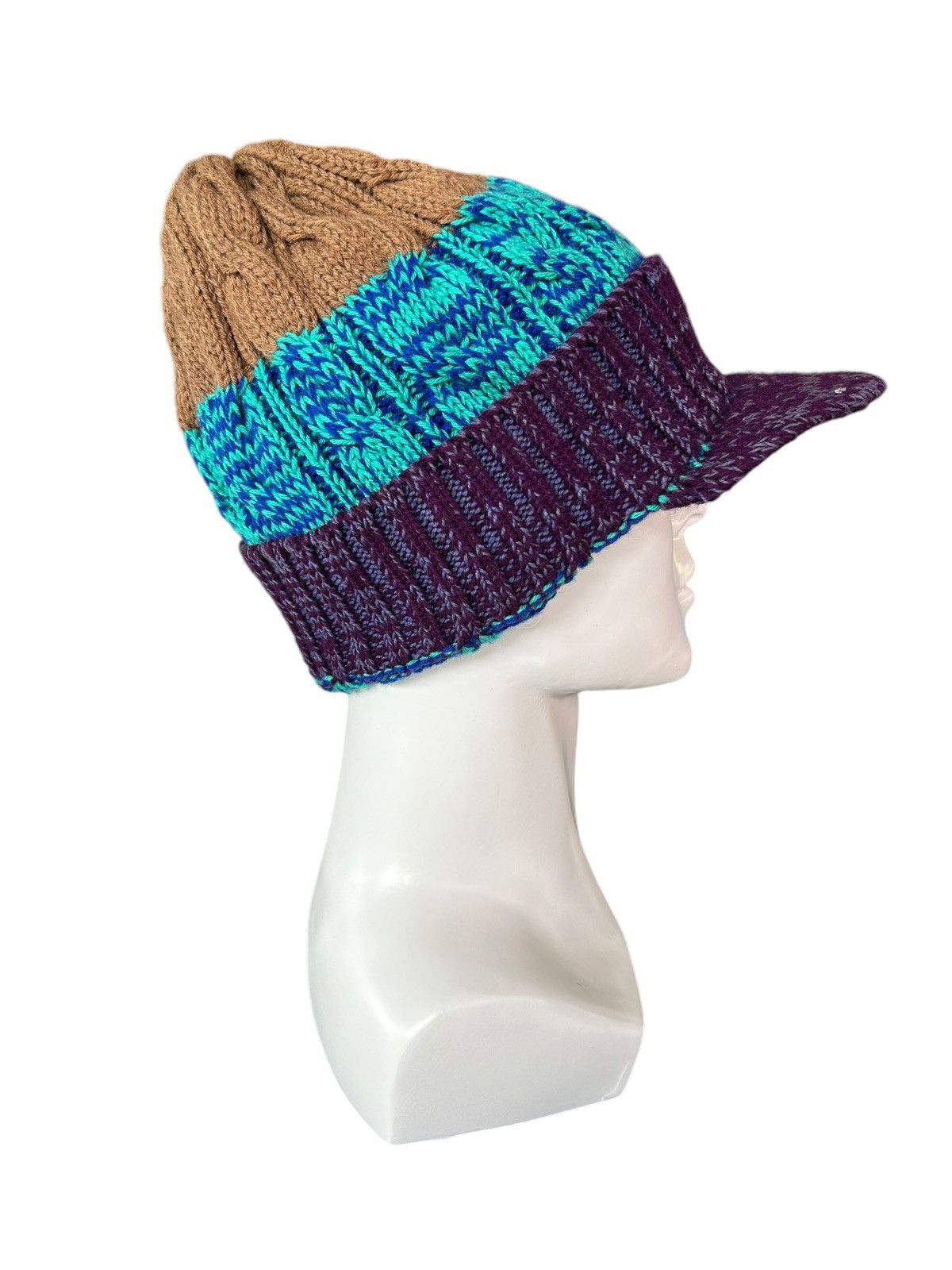 Japanese Brand × Kapital × Vintage Amina Crochet crochet knitted Rare Hats ☠️☠️ Size ONE SIZE - 3 Thumbnail