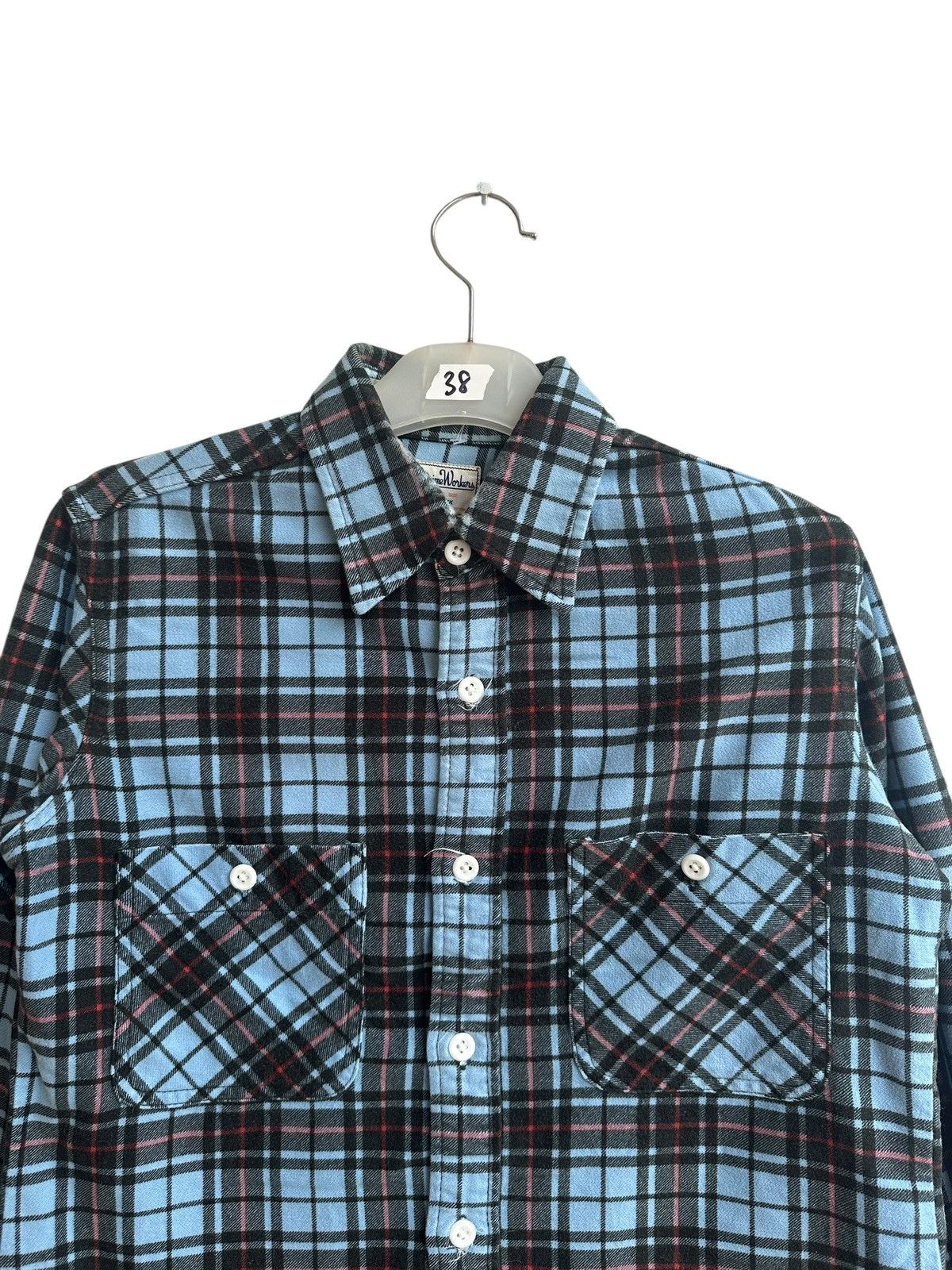 Denime Denime Japan Checkered Flannel Worker Shirt Size US M / EU 48-50 / 2 - 3 Thumbnail