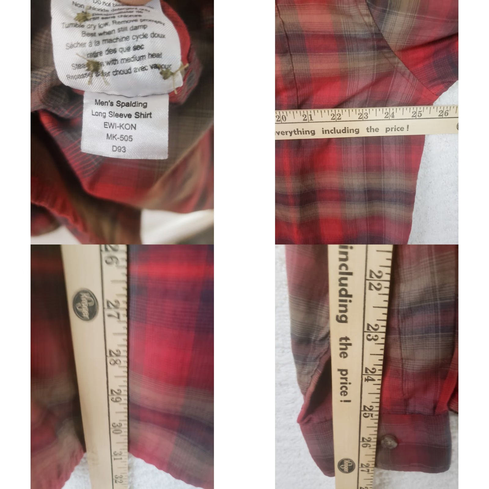 Mountain Khakis Mountain Khakis Shirt Men's XL Red Plaid Long Sleeve Button Up Flannel Relaxed F Size US XL / EU 56 / 4 - 9 Thumbnail