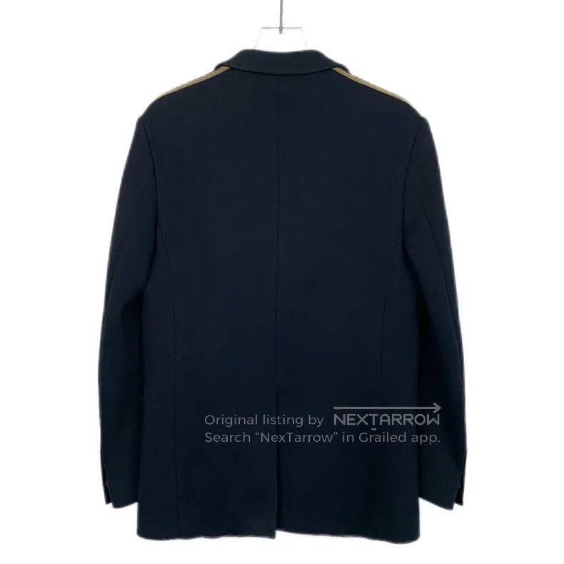 Fendi Fendi Black side monogram business suit jacket Size M / US 6-8 / IT 42-44 - 2 Thumbnail