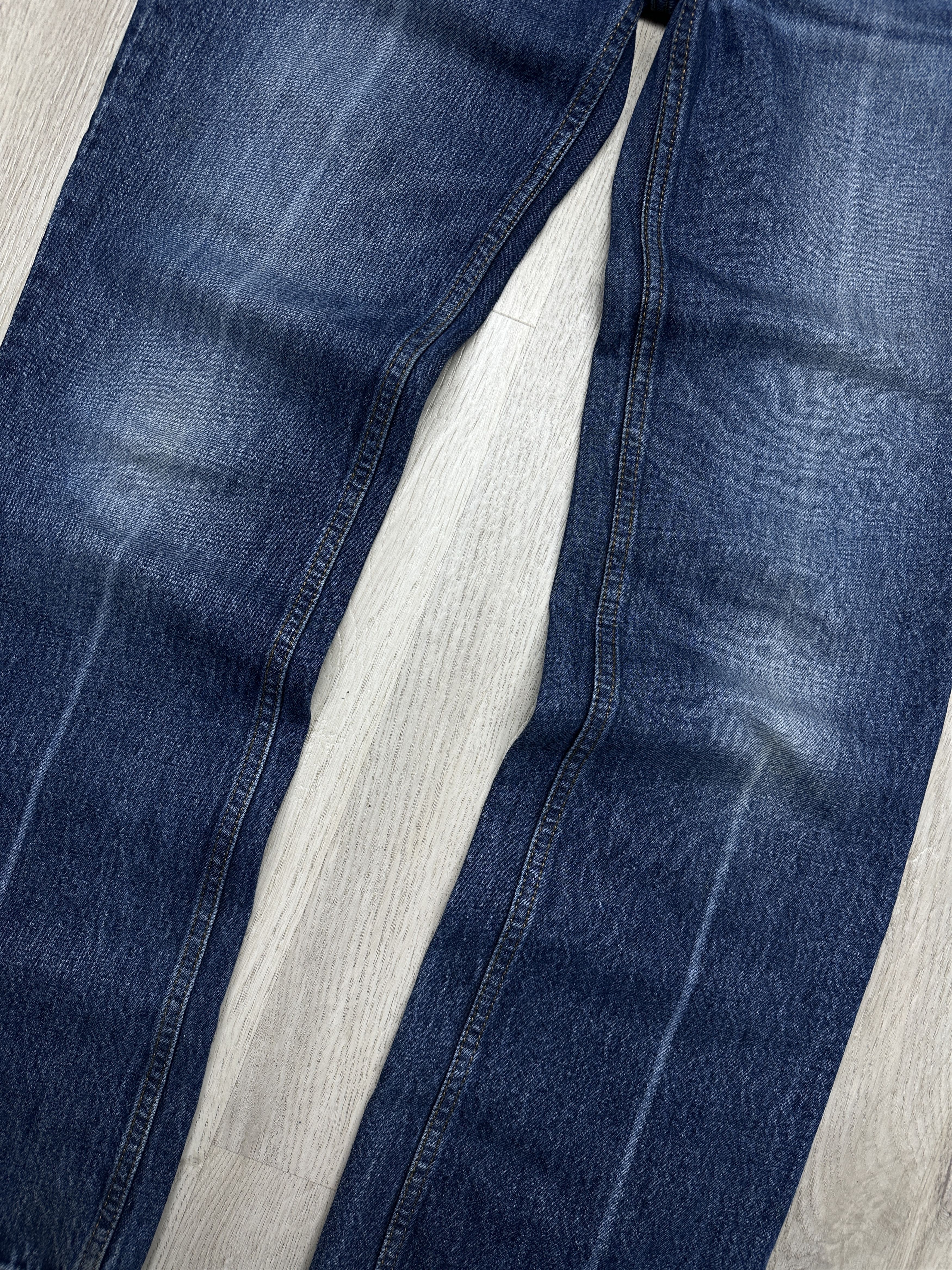 Sandro Sandro Paris Womens Wide Leg High Waist Denim Pants Jeans Size 25" / US 0 / IT 36 - 3 Thumbnail