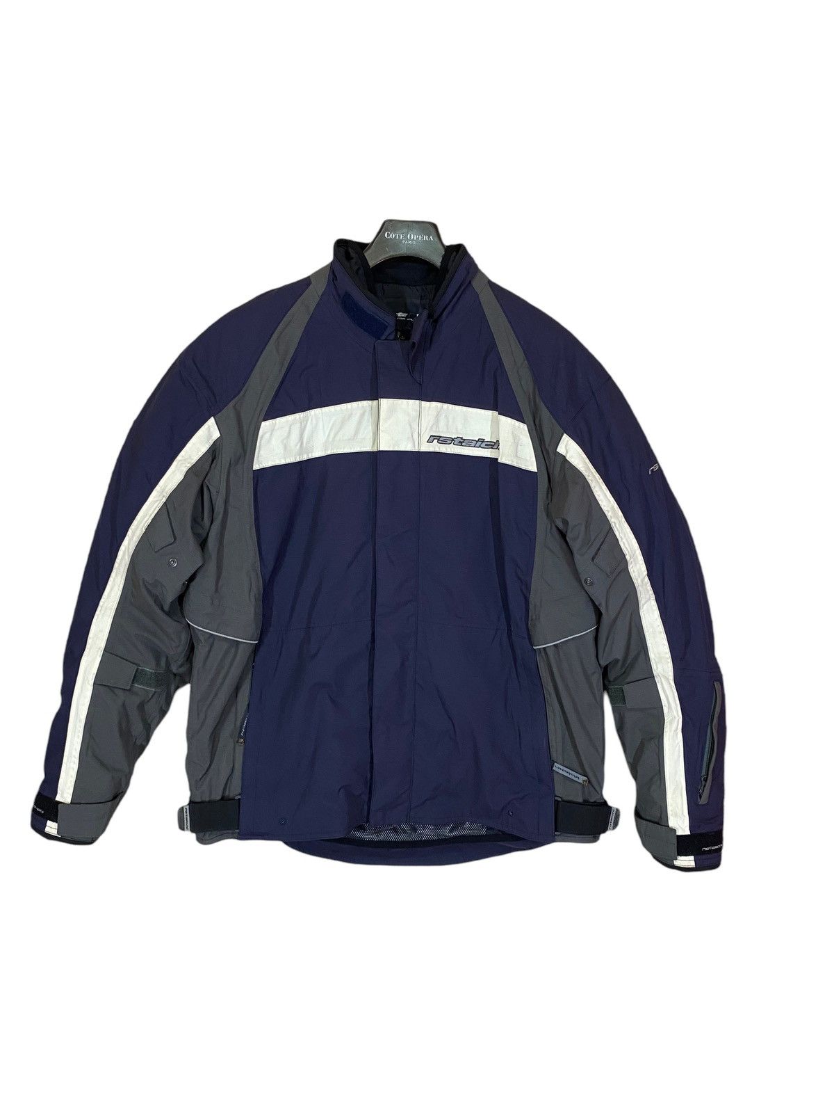 Fox Racing × Vintage ‼️VINTAGE RS TAICHI RIDER JACKET DOUBLE LAYER BIGLOGO‼️ Size US XL / EU 56 / 4 - 2 Thumbnail