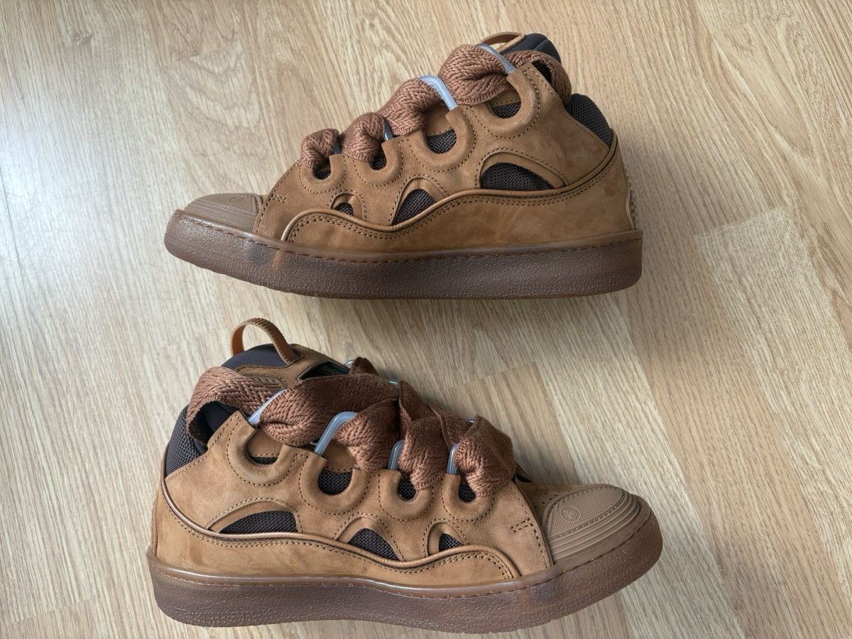 Lanvin Lanvin Leather Curb Tan Size US 8 / EU 41 - 3 Thumbnail