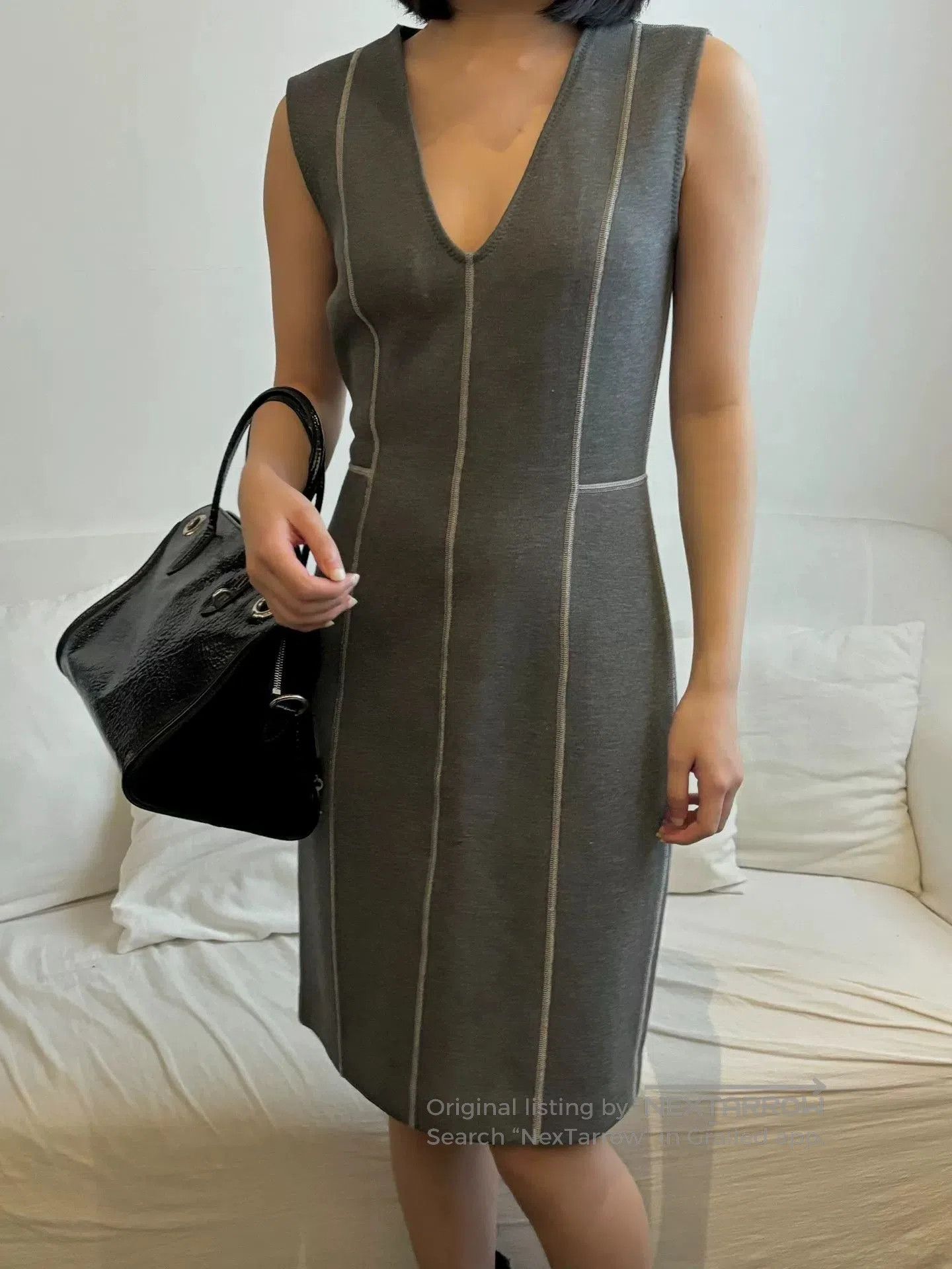Maison Margiela Maison Martin Margiela Gray Dress F/W15. Size M / US 6-8 / IT 42-44 - 2 Thumbnail