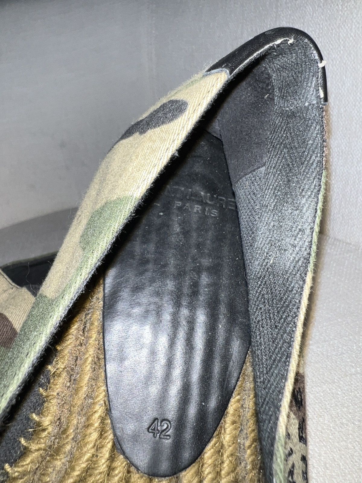 Saint Laurent Paris Saint Laurent Camouflage Espadrilles Size US 9 / EU 42 - 9 Thumbnail
