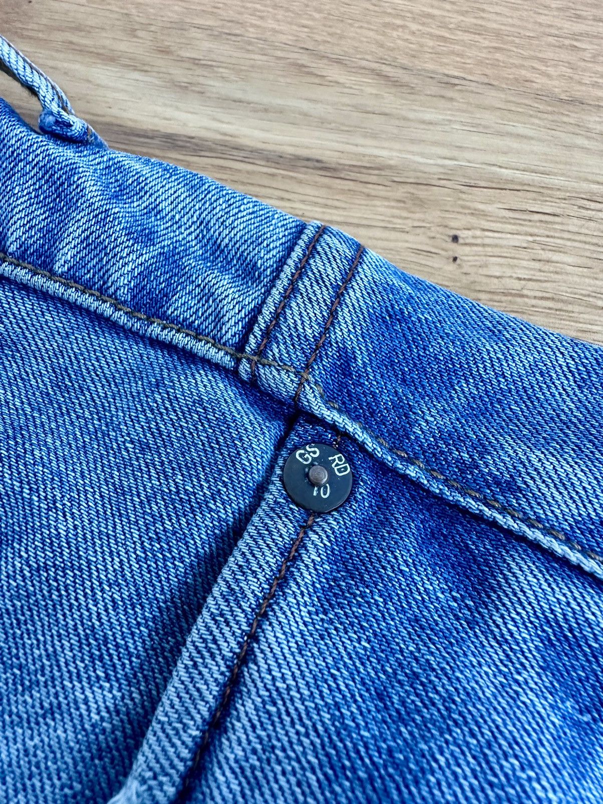 Faded Denim G-star Y2K Style Jeans