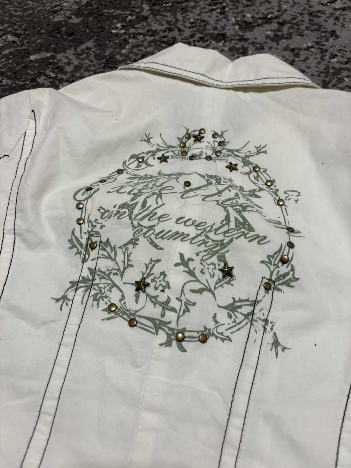 Japanese Brand Vintage excellium y2k cotton jacket Size M / US 6-8 / IT 42-44 - 6 Thumbnail