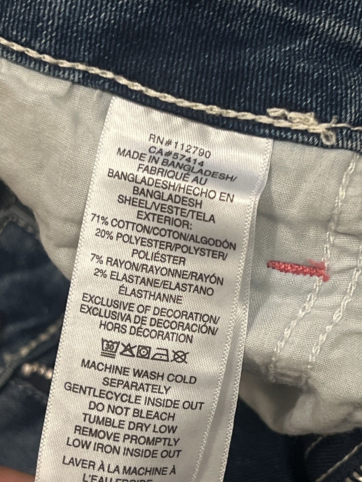 True Religion True Religion joey mid rise flap flare medium sunkissed wash Size 31" - 11 Thumbnail