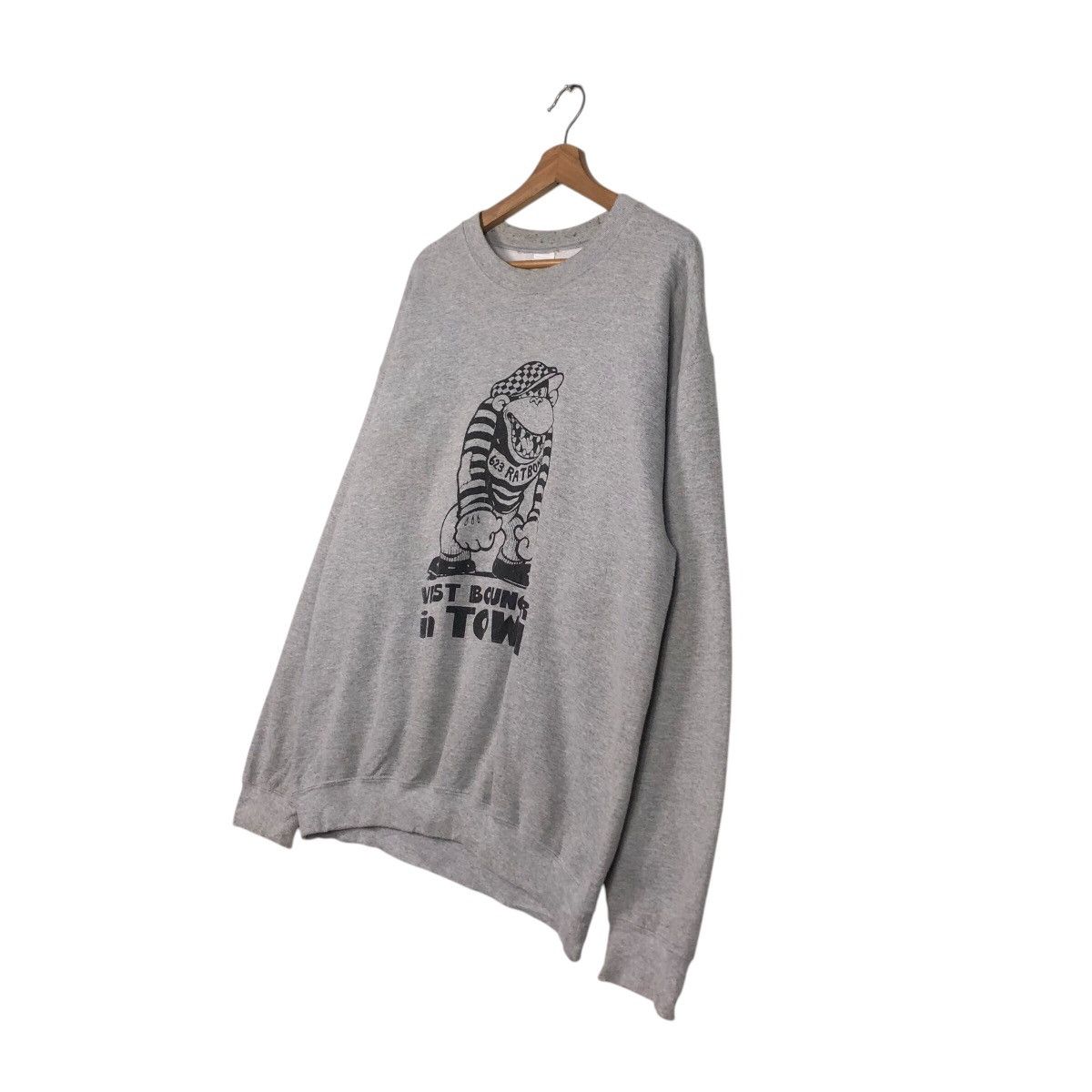 Cartoon Network × Japanese Brand 📌Vintage Sweatshirt Streetwear Vest Bouncer In Town Size US L / EU 52-54 / 3 - 3 Thumbnail