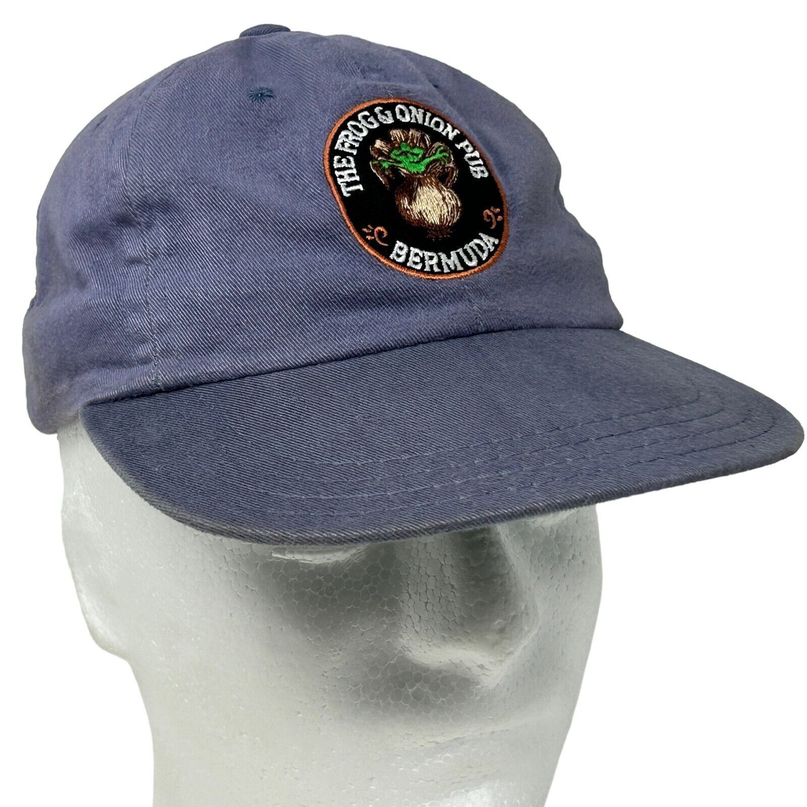 Vintage the frog and onion pub bermuda dad hat vintage 90s purple grailed