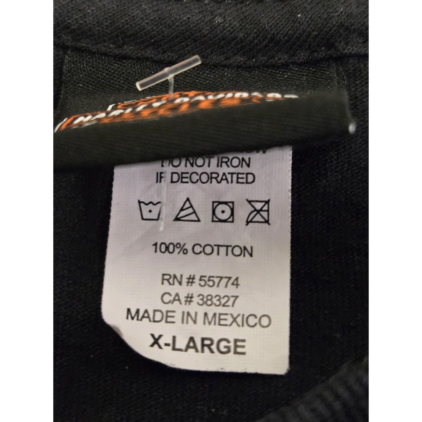 Harley Davidson Harley-Davidson Shirt Mens XL Black Las Vegas Nevada Motorcycle Graphic 2017 Size US XL / EU 56 / 4 - 3 Thumbnail