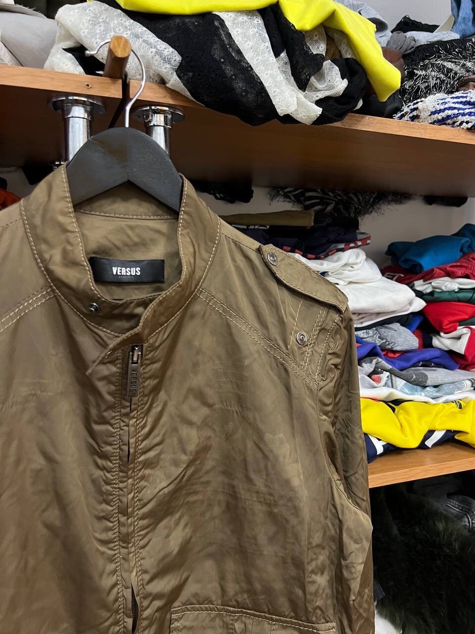 Versace × Versus Vintage Versace Versus Lightweight Y2K Jacket Size US M / EU 48-50 / 2 - 3 Thumbnail