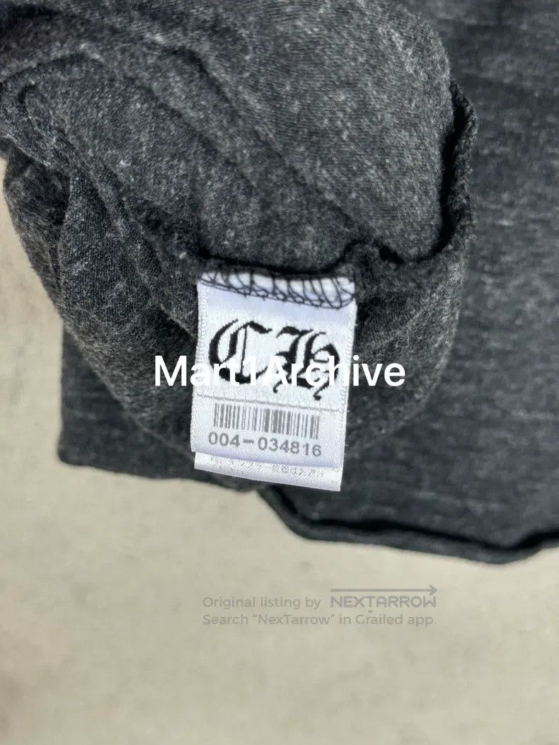 Chrome Hearts CHROME HEARTS Dark gray Sanskrit T-bar side star cropped s Size US M / EU 48-50 / 2 - 6 Thumbnail